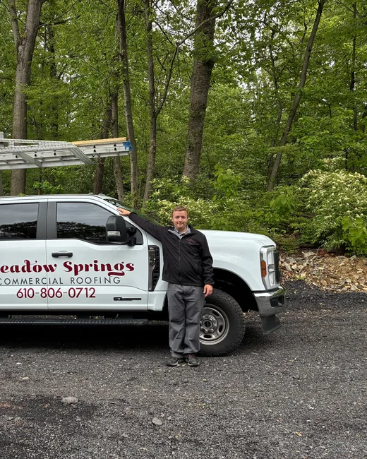 Paul Stoltzfus, owner of Meadow Springs Commercial Roofing