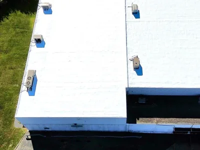 Clean and coating roof system installed in Allentown PA