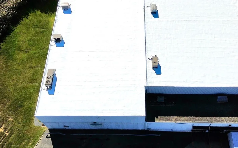 Clean and coating roof system installed in Allentown PA