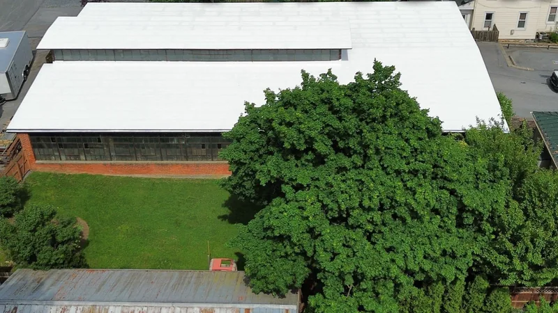 Commercial roof restored in Lititz, Lancaster County PA