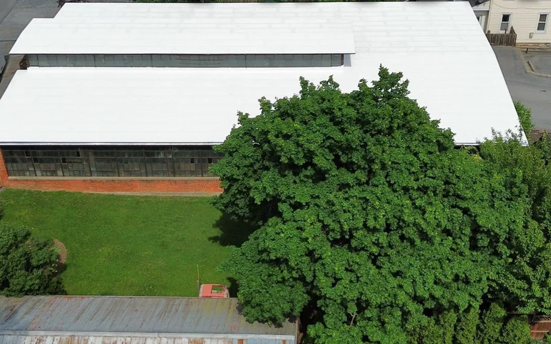 Commercial roof restored in Lititz, Lancaster County PA